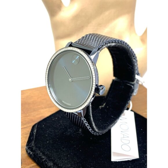 Movado Women's Watch with Midnight Blue Dial and Silver Accents - Picture 2 of 14